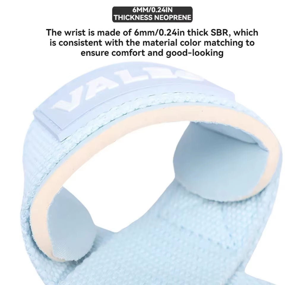 1Pair Fitness Band Honeycomb Silicone Added Friction Anti-Slip Pull-Ups Hard Grip Bands Wrist Protection Exercise Strap