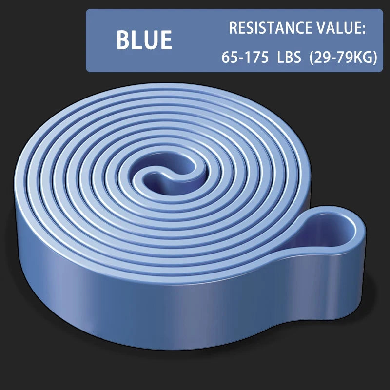 Exercise Resistance Bands Natural Latex Elastic Rubber Workout Fitness Equipment Expander Elastic Rubber Bands for Home Gym