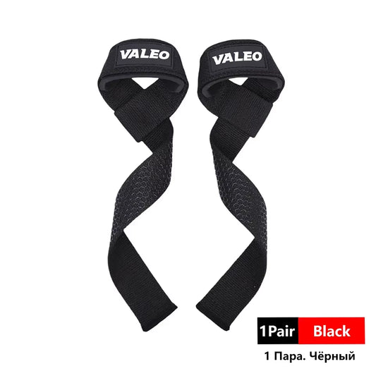 1Pair Fitness Band Honeycomb Silicone Added Friction Anti-Slip Pull-Ups Hard Grip Bands Wrist Protection Exercise Strap
